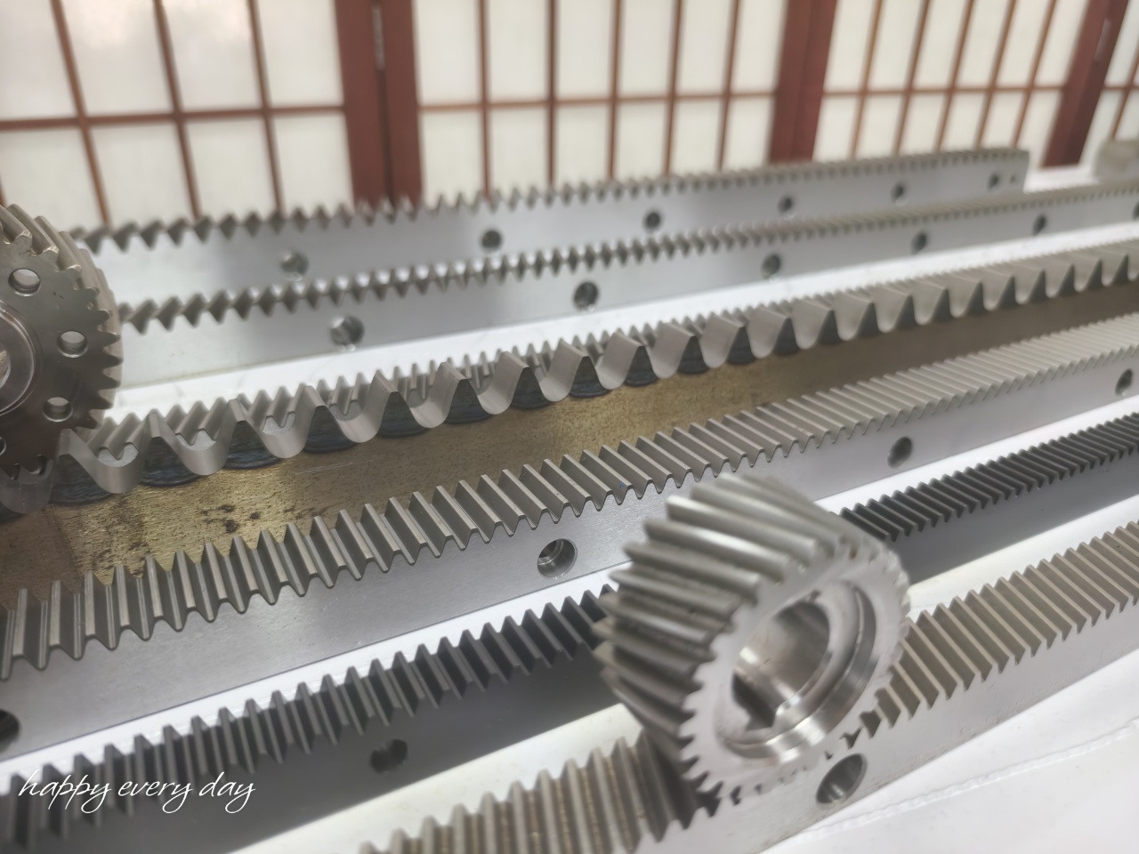 High Precision Long Travels Grinding Precision Milling Rack and Pinion Spur Helical Cnc Gate Linear Plastic Steering Gear Rack