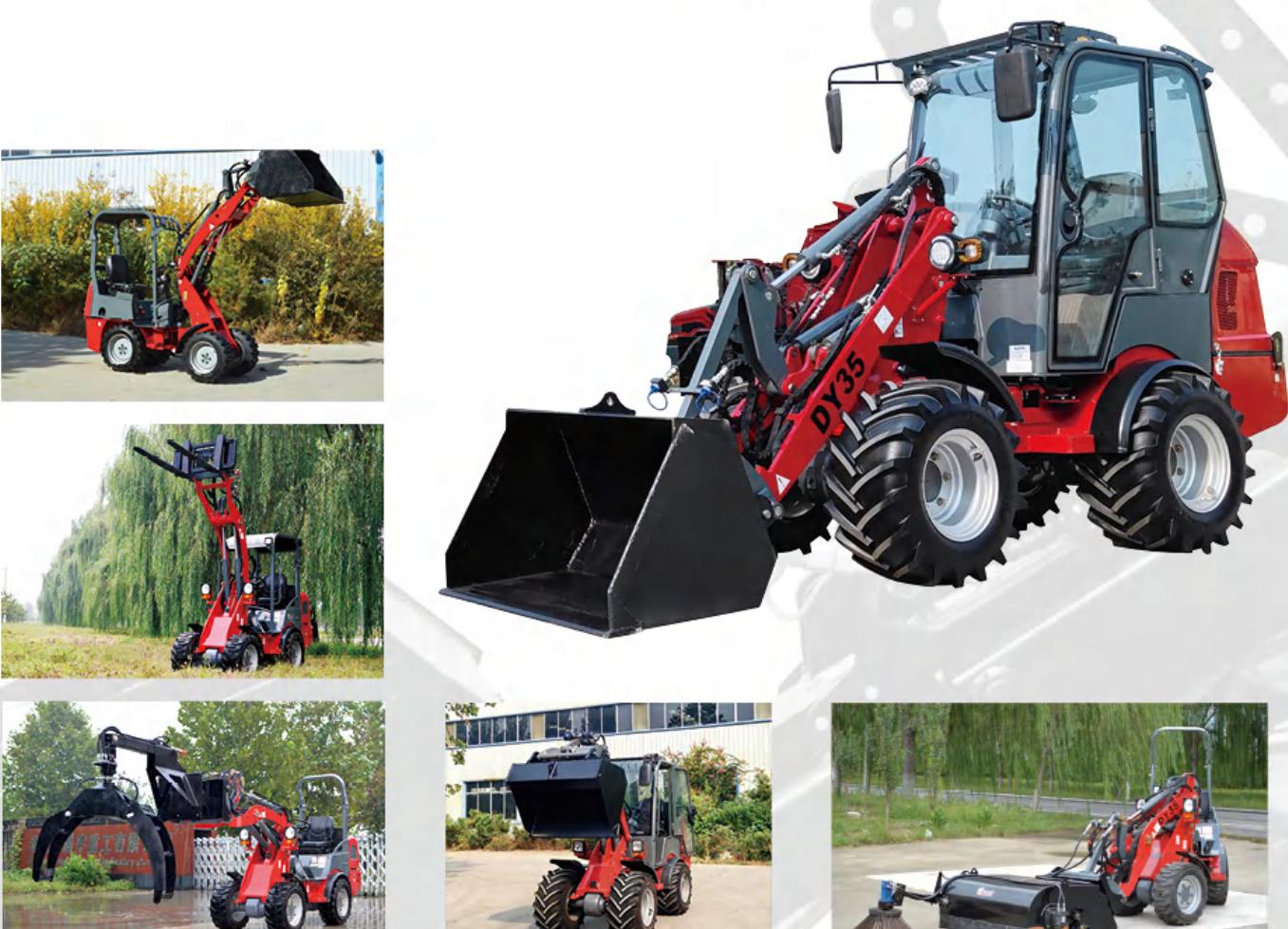 Loader Excavator Attachment Standard Tractor Front Mounted Bucket