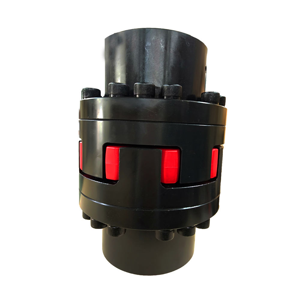 Double Flange Flexible Jaw Type Coupling