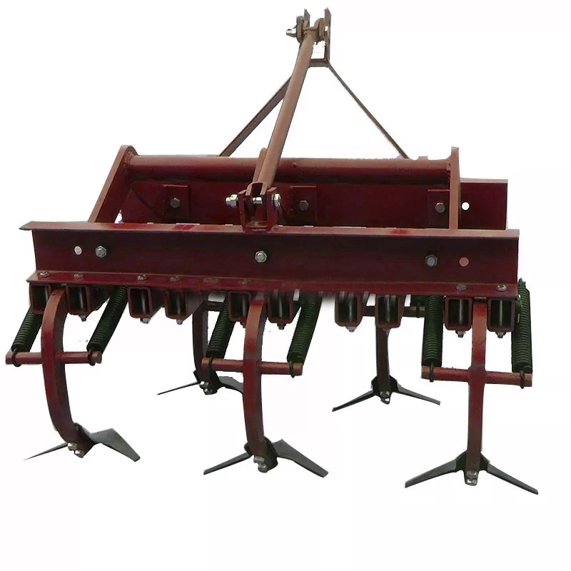 New Heavy-Duty Spring Loaded Tractor Mounted Cultivator Featuring Core Components Durable Bearings