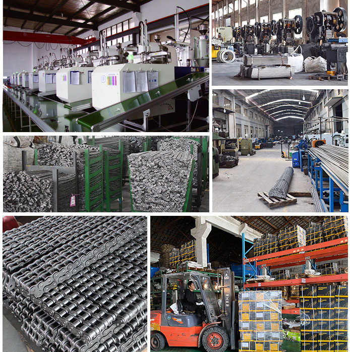 Drive Conveyor Leaf Elevator Silent Hoisting Pintle Cast Engineering Drag Link Duplex Sprocket Stainless Steel Roller Chain
