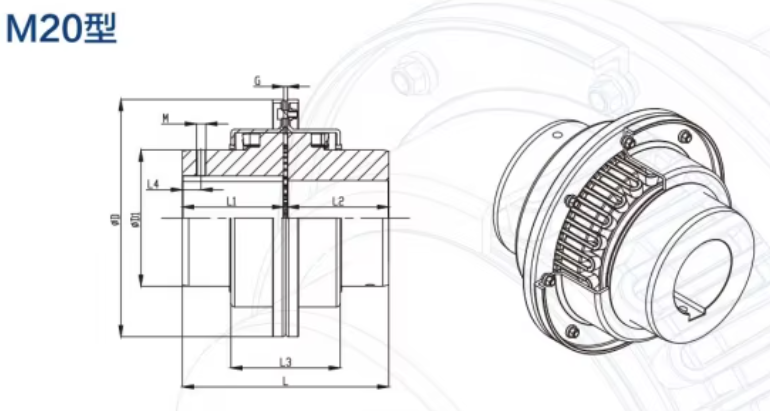 JS Serpentine Spring Couplings Tapered Grid Steelflex Shaft Couplings Stainless Steel Falk Coupling with QD Bushings