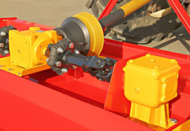 540rpm Tractor PTO Right Angle Bevel Cutter Agricultural Rotovator Power Rotary Tiller Gear Box Feed Mixer Lawn Mower Gearbox