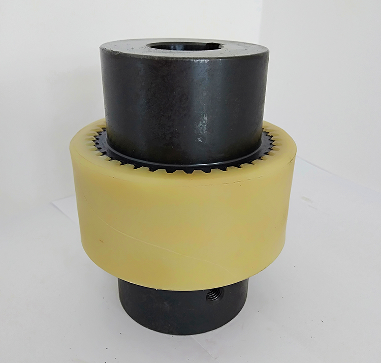 Nylon Curved Tooth Teeth Precision Gear Coupling with Nylon Sleeve