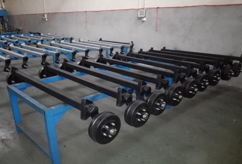 Multifunctional 750kg Rubber Led Display Transportation Torsion Small Trailer Axle for Wholesales