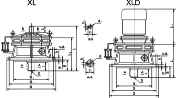 Cycloid Gearboxes Reducer Cyclo Drive Gear Reducer Electric Motor Cycloidal Gear Box Robot Arm Joint sumitomo Drawing Rv Bwd Pin