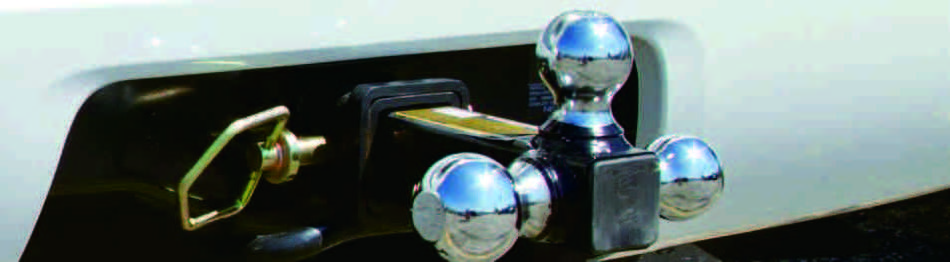1BJY-HM-52 Chrome Ball Multi-Ball Mount 6000lbs Capacity Used/New Condition with Clevis Hook Trailer Parts & Accessories
