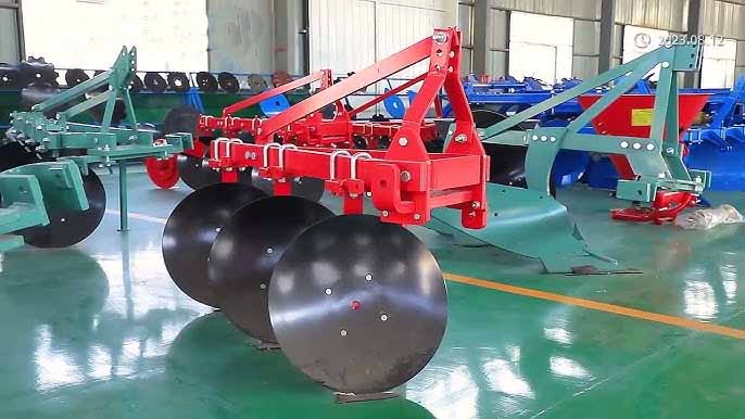 High Productivity 3-Disc Plough for Farm Industries Round Tube Body and Tractor Gear New and Used