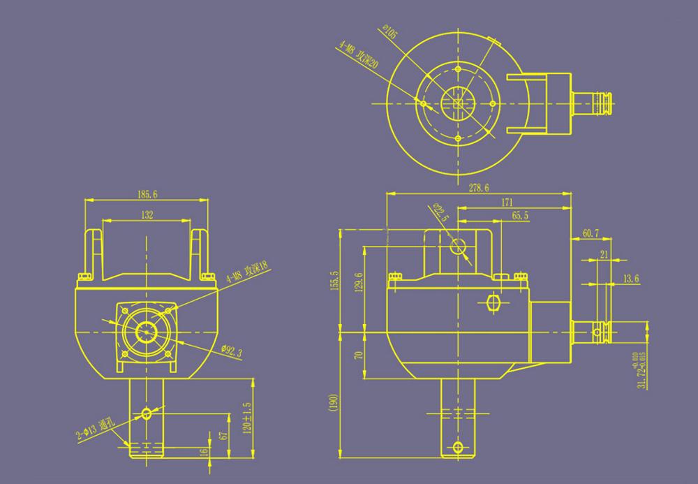 Post Hole Digger Gearbox 90 Degree Farm Pto for Agriculture Machine Right Angle Tractor Auger Rotary Tiller Feed Mixer Bevel
