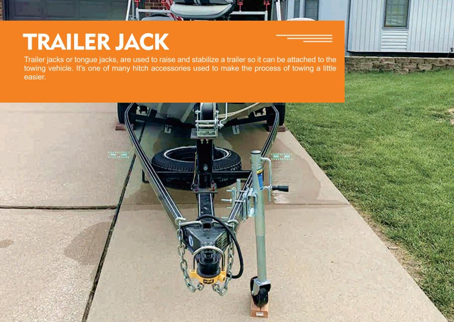 1BJY-TJ-45 Capacity 5000LBS Trailer Parts and Accessories Trailer A-Frame Jack