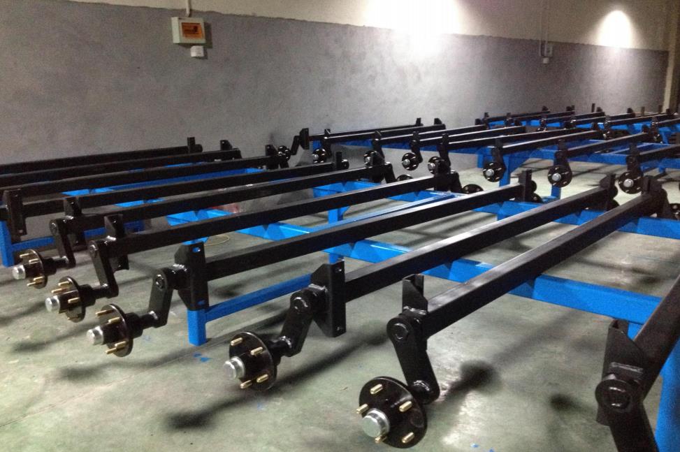 Multifunctional 750kg Rubber Led Display Transportation Torsion Small Trailer Axle for Wholesales