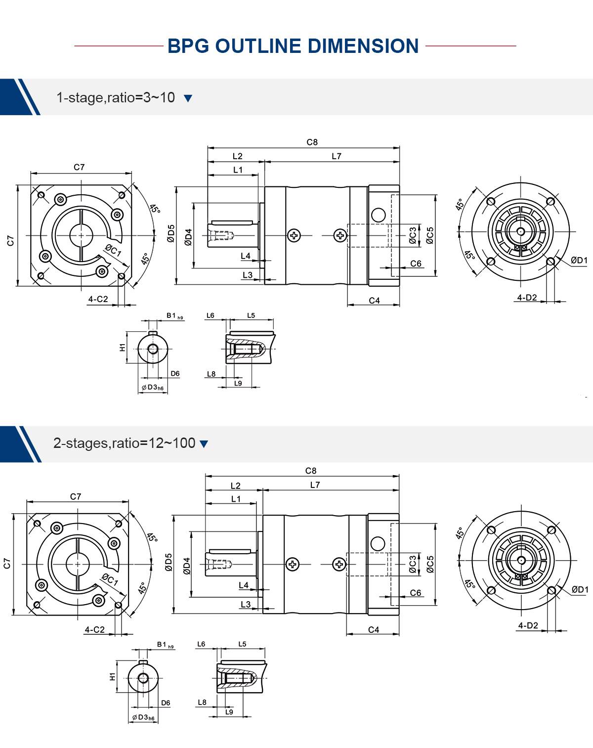 China Manufacturer Apex Dynamics Precision Nema 34 Nema Planetary Gearbox