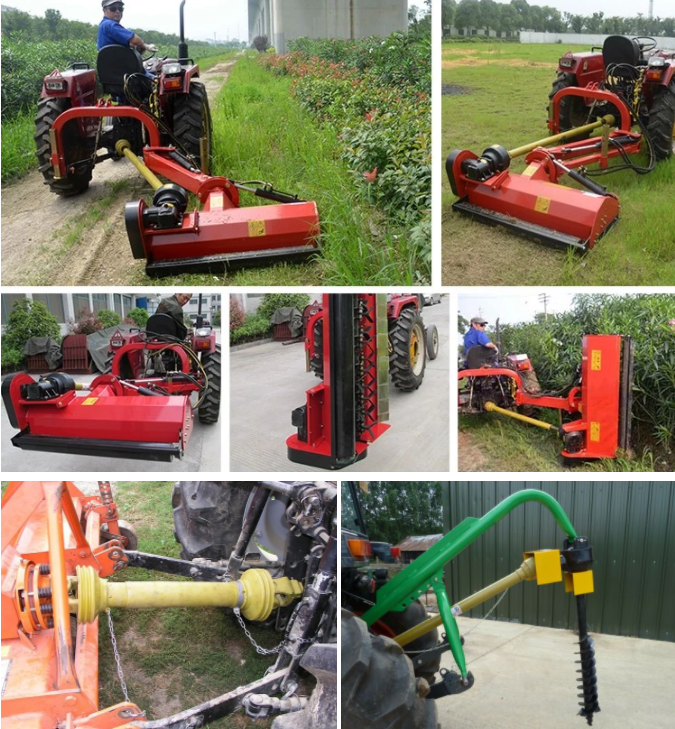 Agricultural Driveshaft Driveline Adapter Cardan Kutota Rotavator Spline Universal Cross Joint Yoke Tractor PTO Drive Shaft